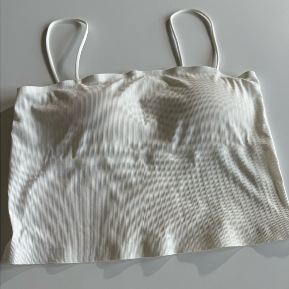 VERSONA Bralette/Cami, M, White, Spaghetti Straps, 10” Long, Never Worn - Picture 1 of 4